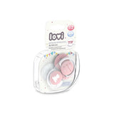 Lovi Dyn Soother Silicone 0-2m 2pcs My Little Love Girl