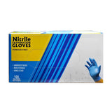 Nitrile Powder Free Disposable Gloves 100's Large