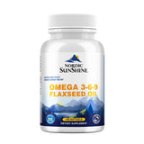 Nordic Sunshine Omega 3-6-9 Flaxseed Oil 1000mg Softgels 100's