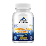 Nordic Sunshine Omega 3-6-9 688mg & Vitamin D 25mg Softgels 100's