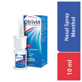 Otrivin Menthol 0.1% Nasal Spray 10 ml