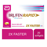 Brufen Rapid 400 mg 20's