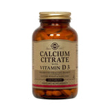 Solgar Calcium Citrate With Vitamin D3 120 Tablet