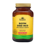 Sunshine Nutrition Biotin 5000mcg High Strength Form 100 Capsules