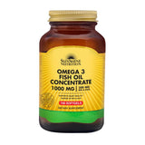 Sunshine Nutrition Omega 3 Fish Oil Concentrate 1000mg 100 Softgels