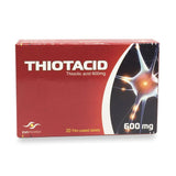 Thiotacid 600 mg Film Coated Tablets 20's